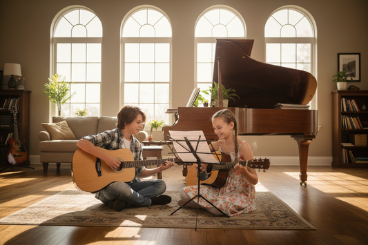 Semi-Private Guitar Duo Premiere After School Slot Wednesdays 5:30 to 6:00 (Ages 10 to 17)