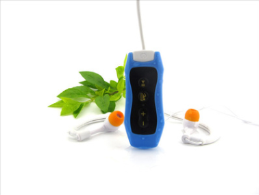 FLIPSTYLEZLLC MP3 music player with a sleek black design, showing a screen and control buttons for portable audio listening.