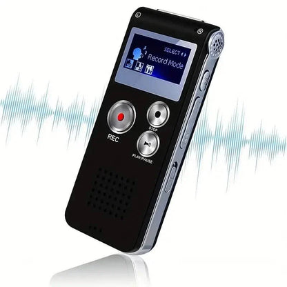 Portable DailySale 8GB digital voice recorder and MP3 player for meetings, lectures, and audio recording.