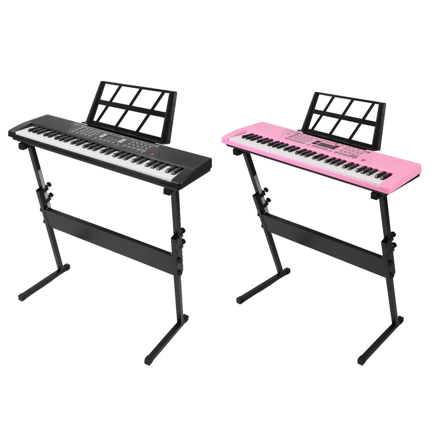Digital music keyboard electronic piano with 61 keys, perfect for kids, from DailySale, in a vibrant toy and game setting.