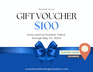 Gift Voucher! - Ozaukee Talent Shopping Cart