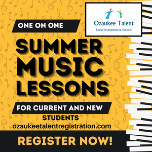 One on One Summer Music Lessons with Ozaukee Talent - Ozaukee Talent Shopping Cart