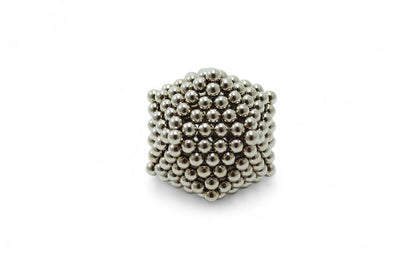 Magnetic balls fidget toy with 3mm size, featuring shiny metal spheres for stress relief and creative building, by USB Memory Direct.